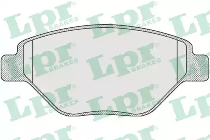 05P910  LPR - Гальмівні колодки до дисків (F, V) LPR купить