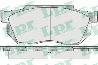 Комплект тормозных колодок, дисковый тормоз LPR купить