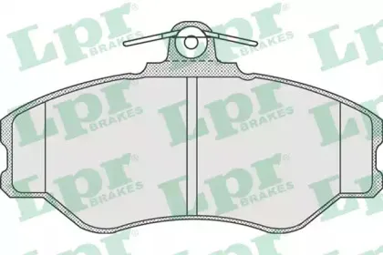 Комплект тормозных колодок, дисковый тормоз LPR купить