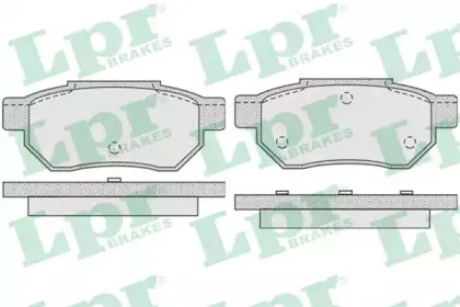 Комплект тормозных колодок, дисковый тормоз LPR купить