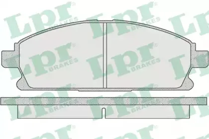 Комплект тормозных колодок, дисковый тормоз LPR купить