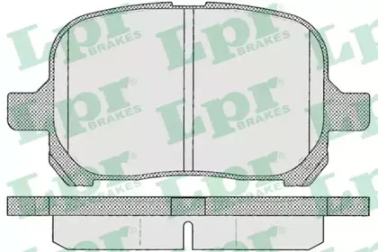 Комплект тормозных колодок, дисковый тормоз LPR купить