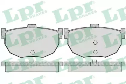 Комплект тормозных колодок, дисковый тормоз LPR купить