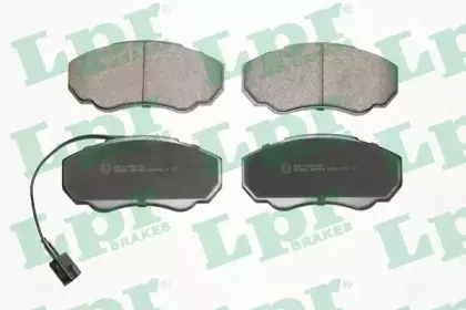 05P966  LPR - Гальмівні колодки до дисків (F, V, з датчиком) LPR купить