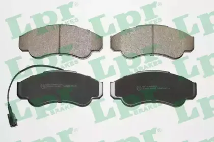 05P967  LPR - Гальмівні колодки до дисків (F, V, з датчиком) LPR купить