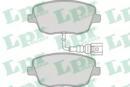05P973  LPR - Гальмівні колодки до дисків (F, V, з датчиком) LPR купить