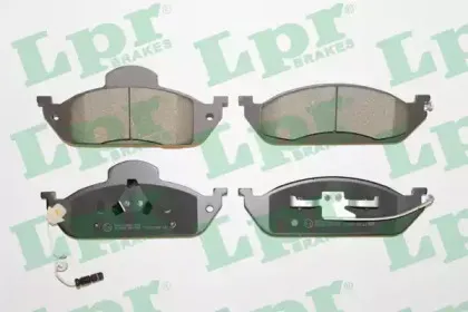 05P983  LPR - Гальмівні колодки до дисків (F, V, з датчиком) LPR купить
