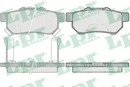 Комплект тормозных колодок, дисковый тормоз LPR купить
