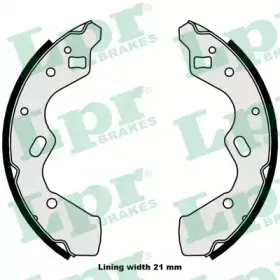 Комплект тормозных колодок LPR купить