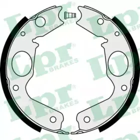Комплект тормозных колодок, стояночная тормозная система LPR купить