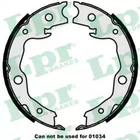 Комплект тормозных колодок, стояночная тормозная система LPR купить