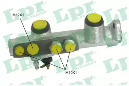Главный тормозной цилиндр LPR купить