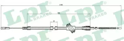 Трос, стояночная тормозная система LPR купить