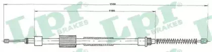 Трос, стояночная тормозная система LPR купить