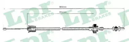 Трос, управление сцеплением LPR купить