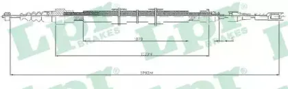 Трос, стояночная тормозная система LPR купить