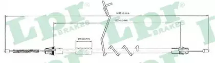 C0294B  LPR - Трос ручного гальма LPR купить