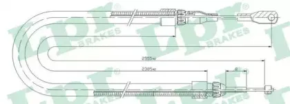 Трос, стояночная тормозная система LPR купить