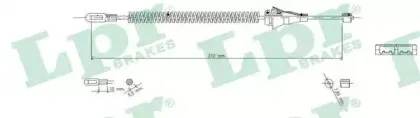 Трос, стояночная тормозная система LPR купить