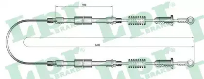 Трос, стояночная тормозная система LPR купить