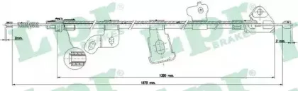 Трос, стояночная тормозная система LPR купить