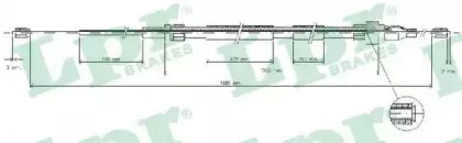 Трос, стояночная тормозная система LPR купить
