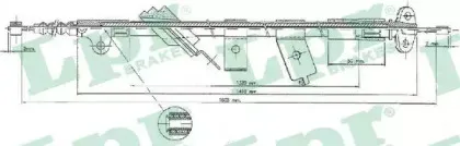 Трос, стояночная тормозная система LPR купить