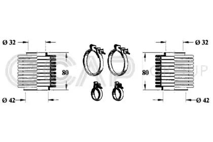 Комплект пылника, рулевое управление OCAP купить