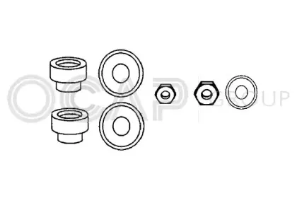 Ремкомплект, соединительная тяга стабилизатора OCAP купить