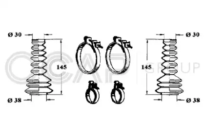 Комплект пылника, рулевое управление OCAP купить