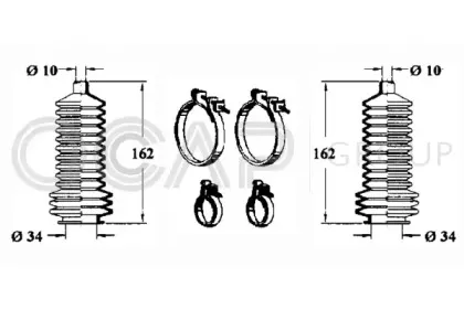 Комплект пылника, рулевое управление OCAP купить