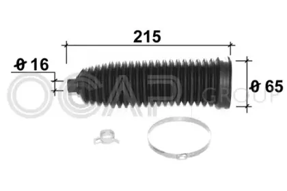 Комплект пылника, рулевое управление OCAP купить