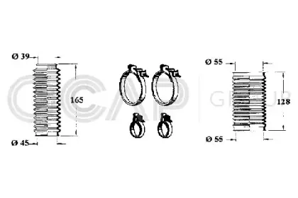 Комплект пылника, рулевое управление OCAP купить