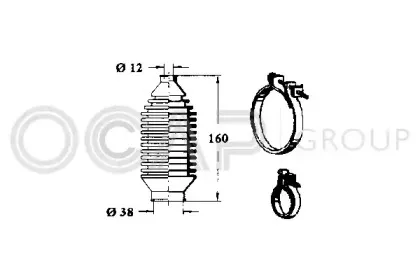 Комплект пылника, рулевое управление OCAP купить