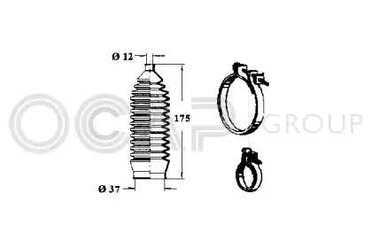 Комплект пылника, рулевое управление OCAP купить
