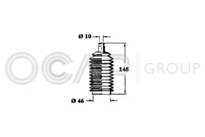 Пыльник, рулевое управление OCAP купить