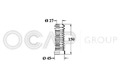 Пыльник, рулевое управление OCAP купить
