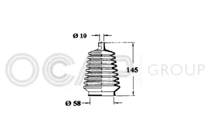 Пыльник, рулевое управление OCAP купить