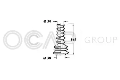 Пыльник, рулевое управление OCAP купить