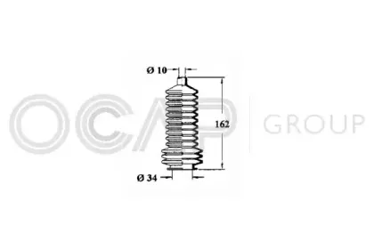 Пыльник, рулевое управление OCAP купить