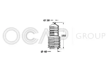 Пыльник, рулевое управление OCAP купить