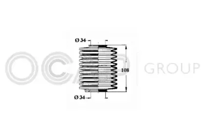 Пыльник, рулевое управление OCAP купить