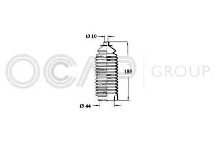 Пыльник, рулевое управление OCAP купить