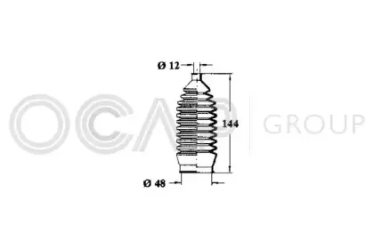 Пыльник, рулевое управление OCAP купить