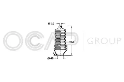 Пыльник, рулевое управление OCAP купить