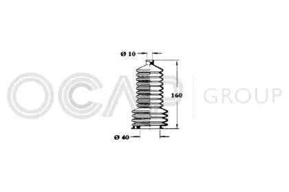 Пыльник, рулевое управление OCAP купить