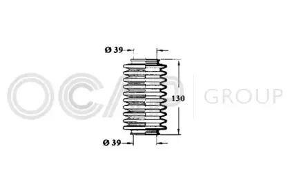 Пыльник, рулевое управление OCAP купить