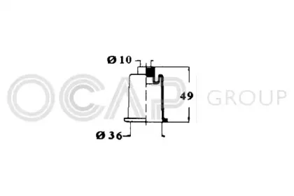 Пыльник, рулевое управление OCAP купить