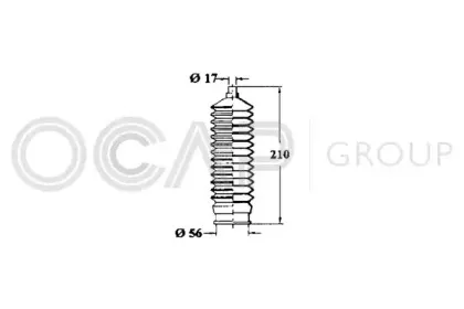 Пыльник, рулевое управление OCAP купить