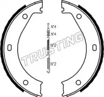 Комплект тормозных колодок, стояночная тормозная система TRUSTING купить